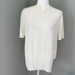 NWOT - KUHO Elegant Cream Women's Top